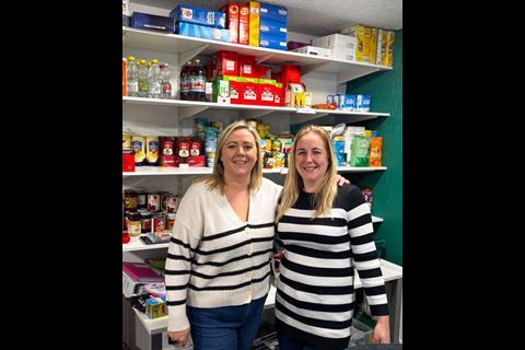 Rebecca Dimond (right), office manager at Olliers with her sister Lucy Dimond, director at Great Minds Together